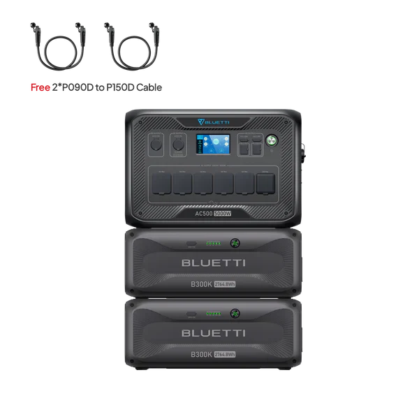 BLUETTI AC500 + B300K Home Battery Backup Series - Image 2