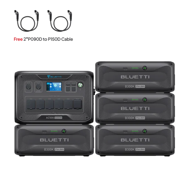 BLUETTI AC500 + B300K Home Battery Backup Series - Image 4