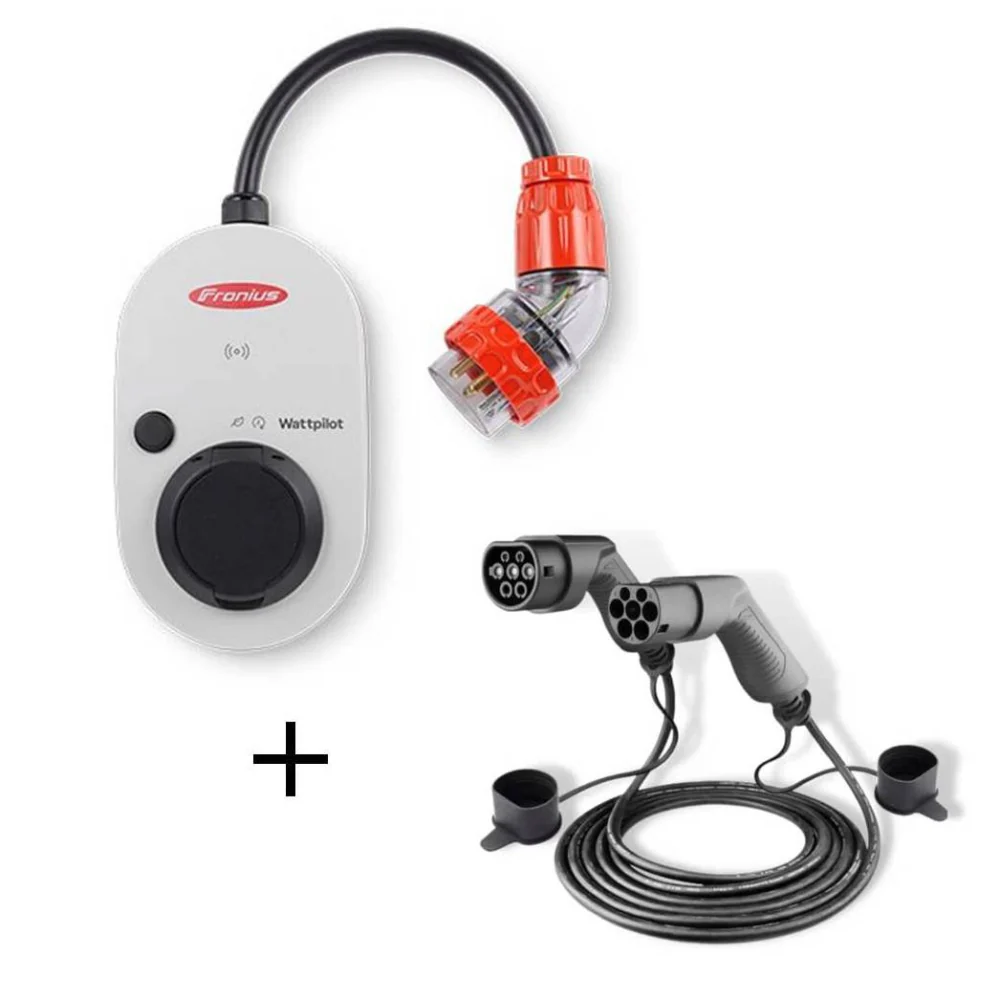 Fronius Wattpilot GO Bundle - 22kW Portable EV Charger OCPP with Type 2 Cable, 3 lengths - - Image 2