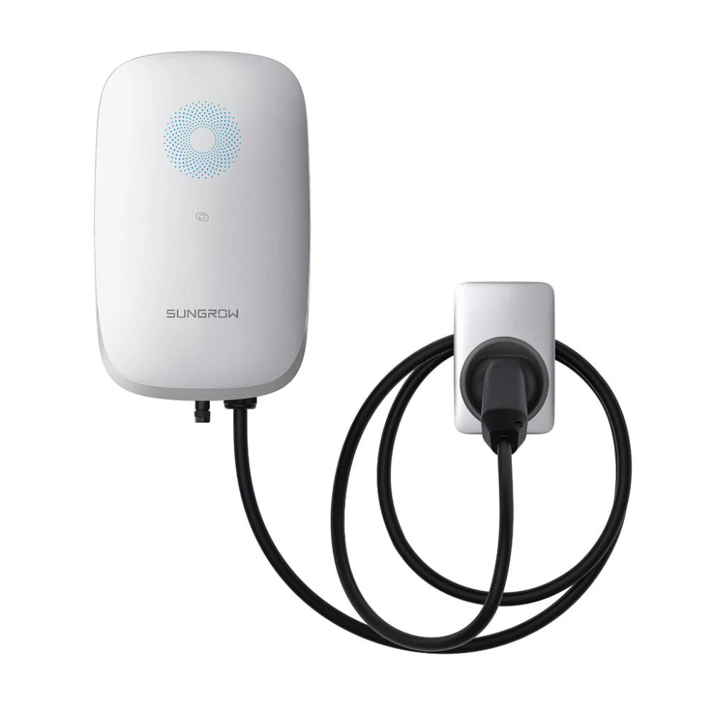 Sungrow AC22E 22kW AC EV Charger with iHome Manager | 5m or 7m Cable | Mounting Stand - Image 2