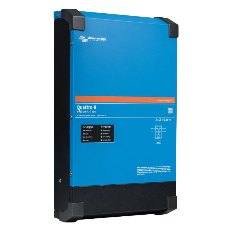 Victron Quattro-II Inverter Charger 48/5000/70-50/50 230V  QUA482504010 - Image 3